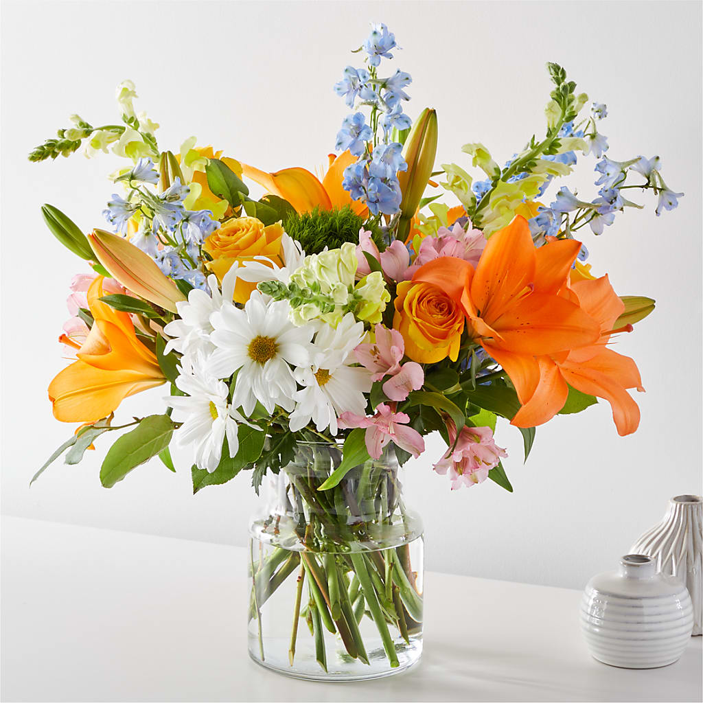 Sun Salutation Bouquet – Whittier Blossom Shop, Whittier CA