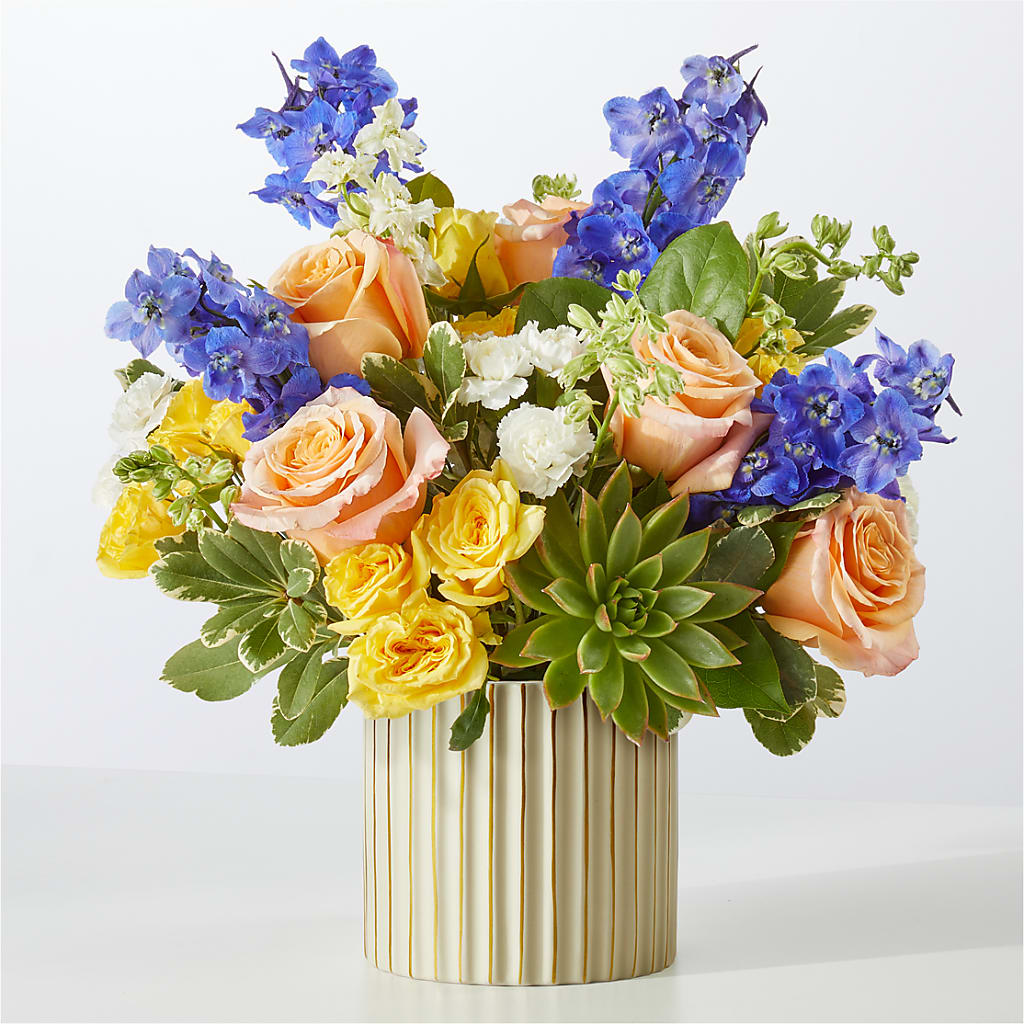 Cobalt Reverie Bouquet – Whittier Blossom Shop, Whittier CA