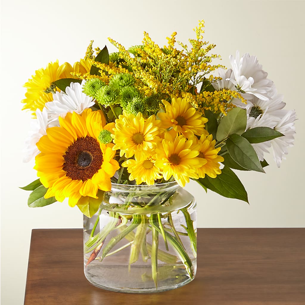 Hello Sunshine Bouquet – Whittier Blossom Shop, Whittier CA