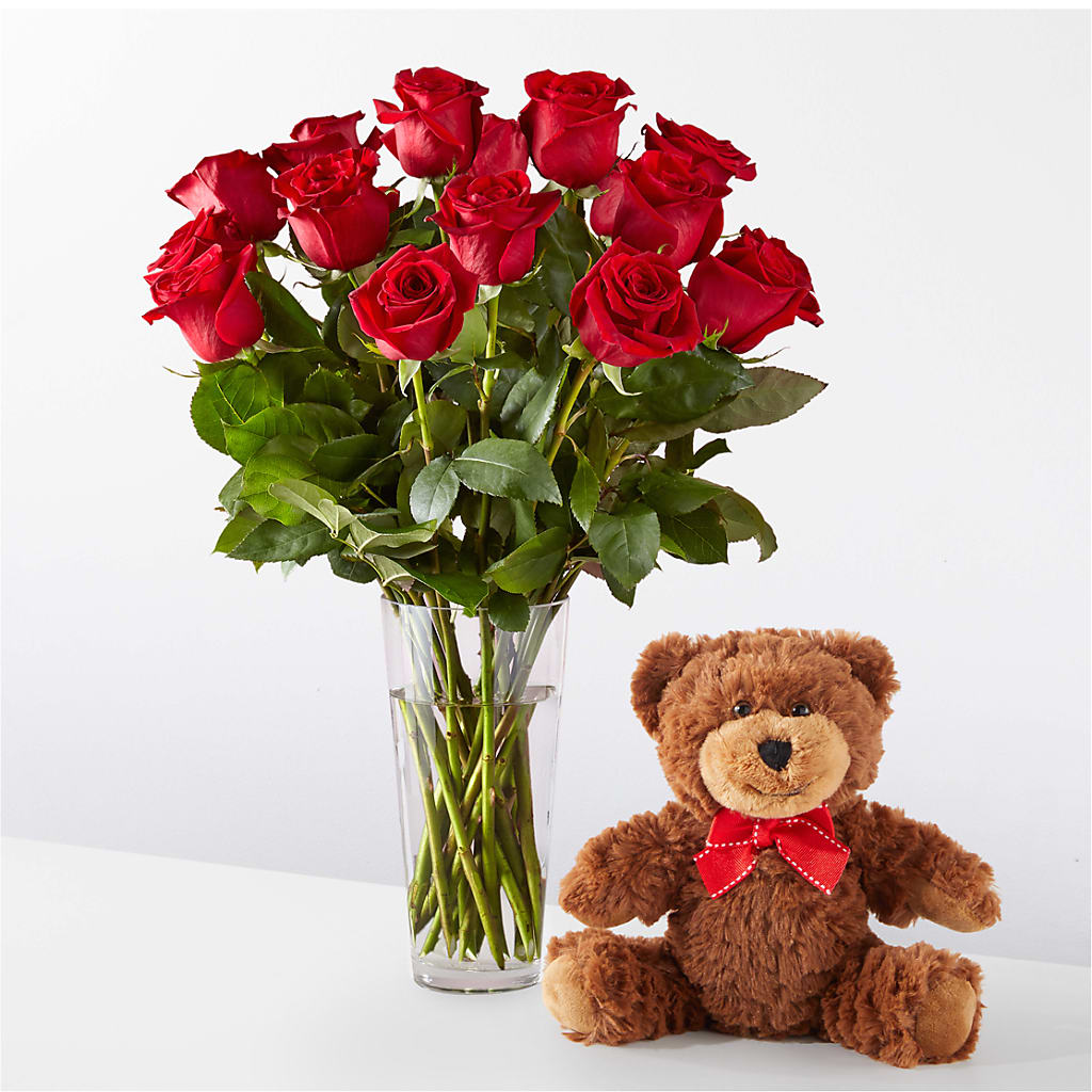 Romantic Long Stem Red Rose Bouquet Bundles – Whittier Blossom Shop, Whittier CA