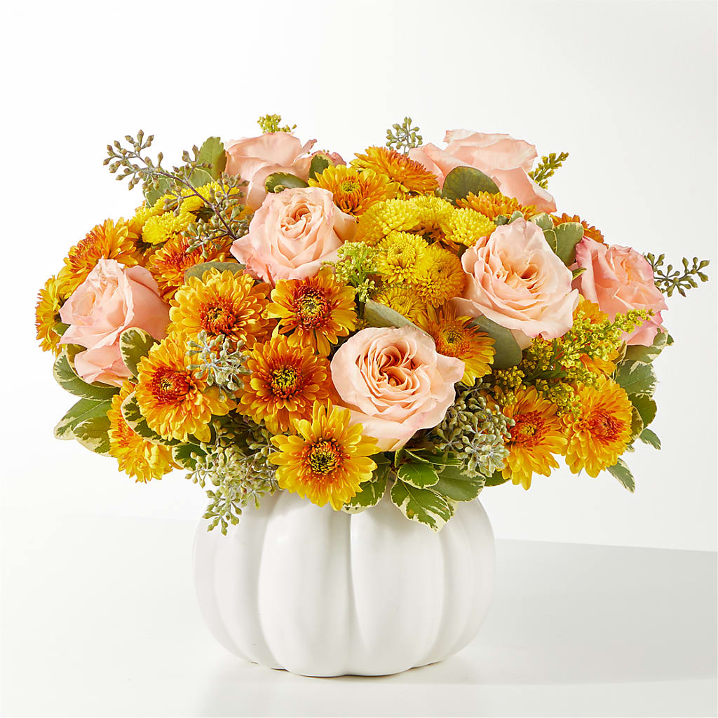 Peachy Pumpkin – Whittier Blossom Shop, Whittier CA