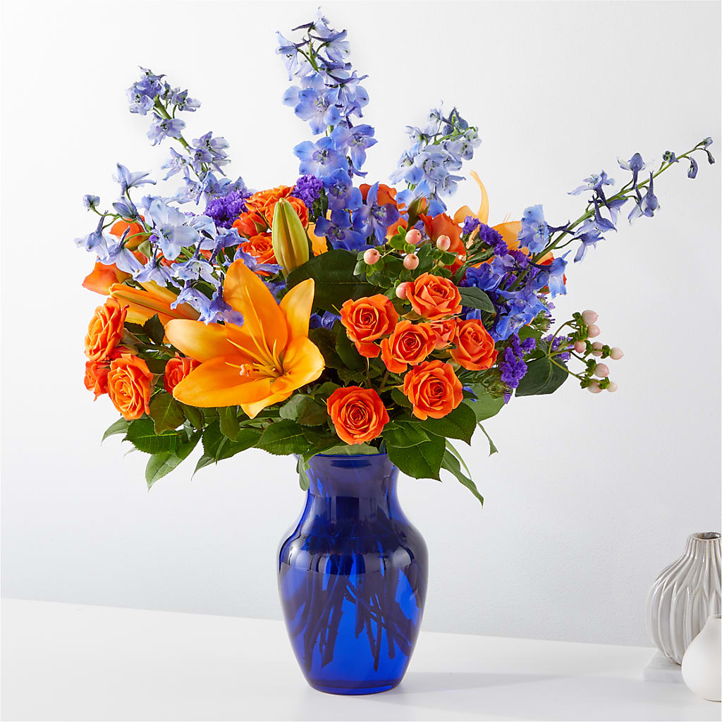 Radiant Citrus Bouquet – Whittier Blossom Shop, Whittier CA
