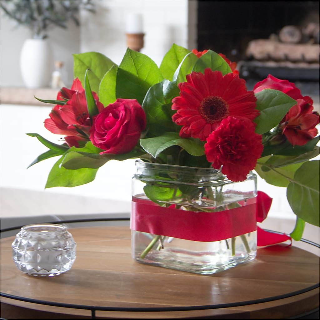 Red Hot Bouquet – Whittier Blossom Shop, Whittier CA