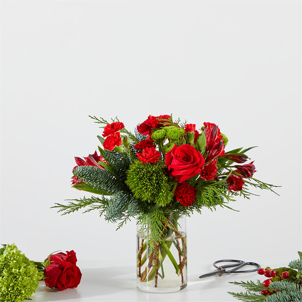 Merry Moment Bouquet – A Florist Original – Whittier Blossom Shop, Whittier CA