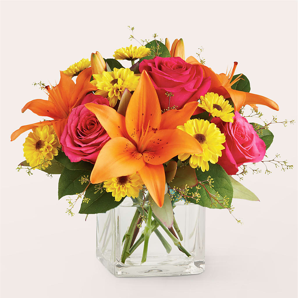 Neon Lights Bouquet – Whittier Blossom Shop, Whittier CA