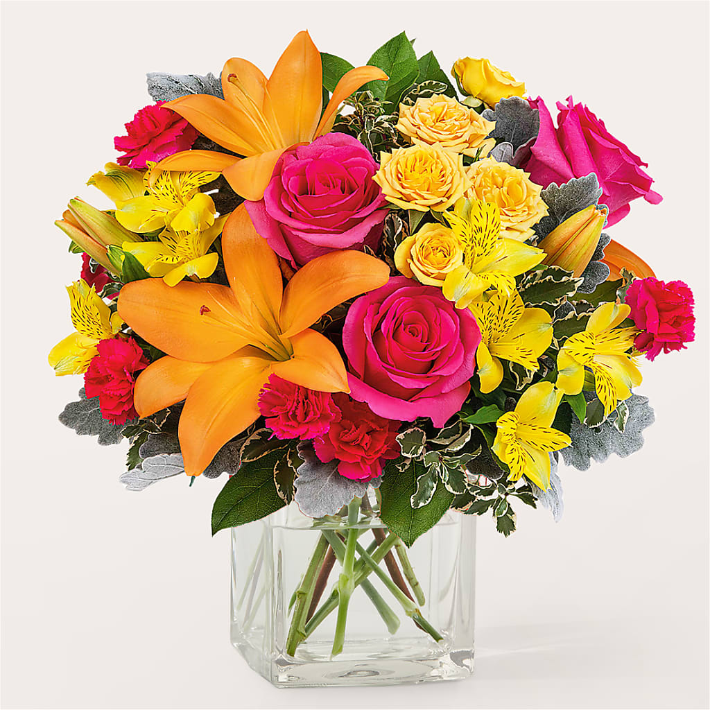 To the Tropics Bouquet – Whittier Blossom Shop, Whittier CA