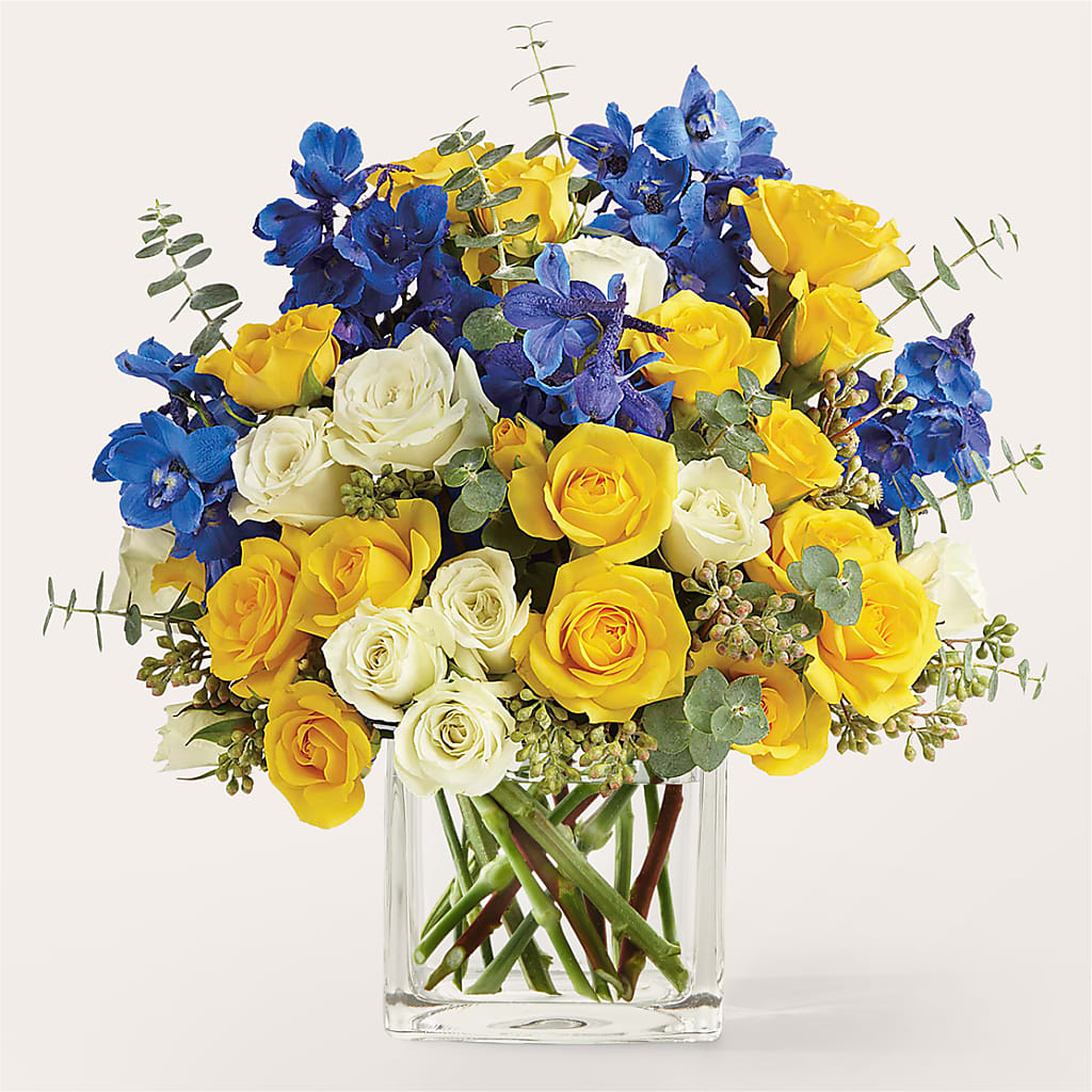 Sparkling Citrine Bouquet – Whittier Blossom Shop, Whittier CA