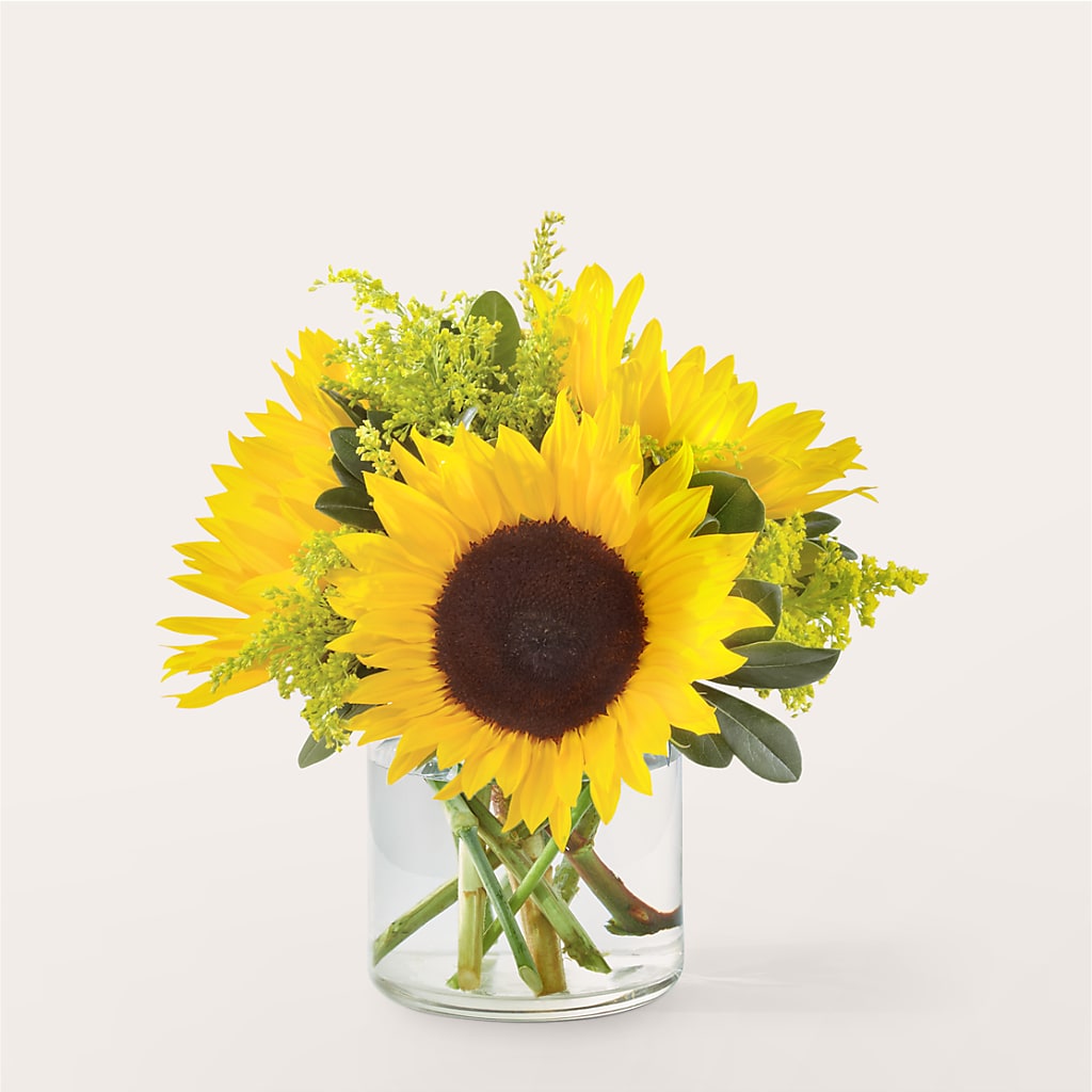 Beaming Sunflower Bouquet – Whittier Blossom Shop, Whittier CA