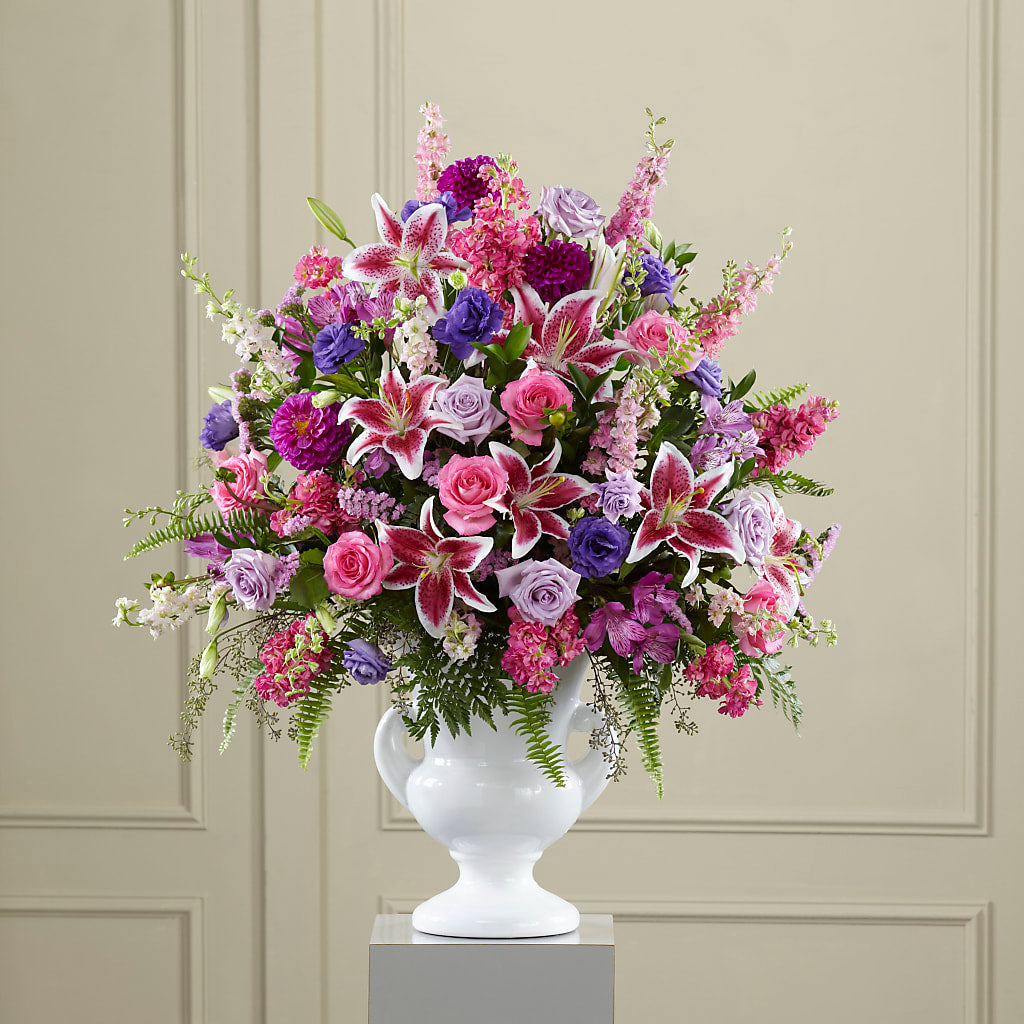 Peaceful Tribute Arrangement – Whittier Blossom Shop, Whittier CA