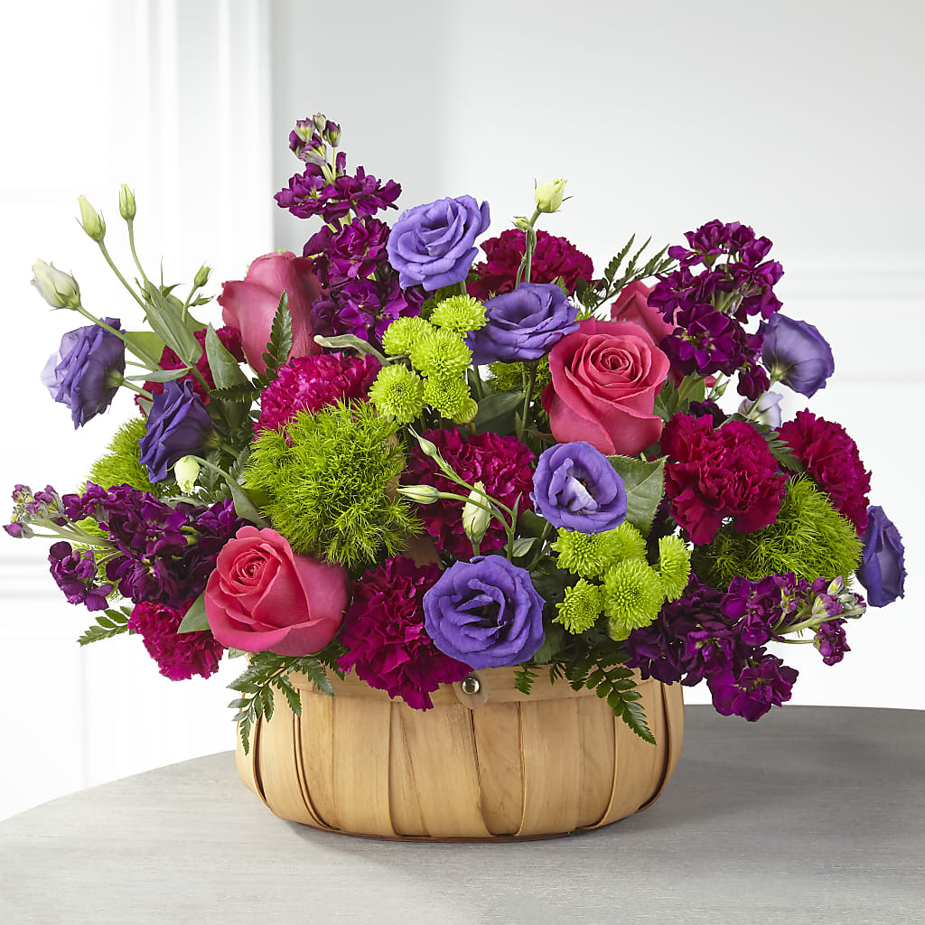 Serene Sanctuary Basket – Whittier Blossom Shop, Whittier CA