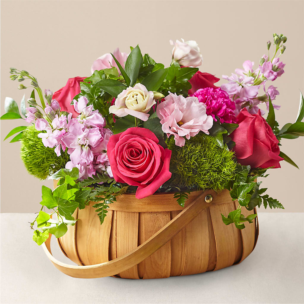 Radiance in Bloom Basket – Whittier Blossom Shop, Whittier CA