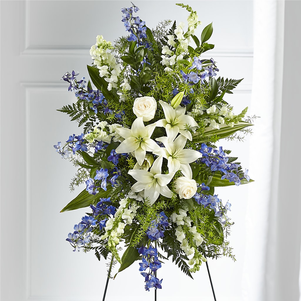 Faithful Friend Standing Spray – Whittier Blossom Shop, Whittier CA