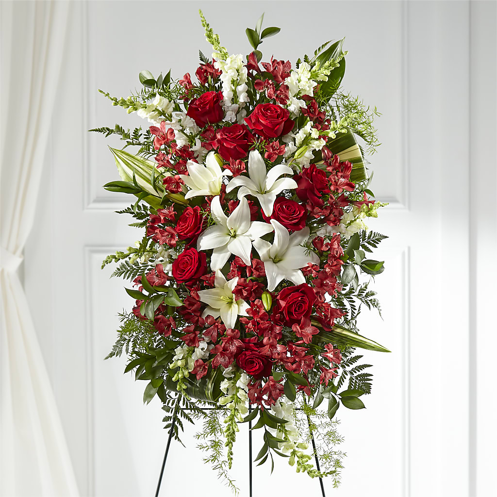 Everlasting Memory Standing Spray – Whittier Blossom Shop, Whittier CA