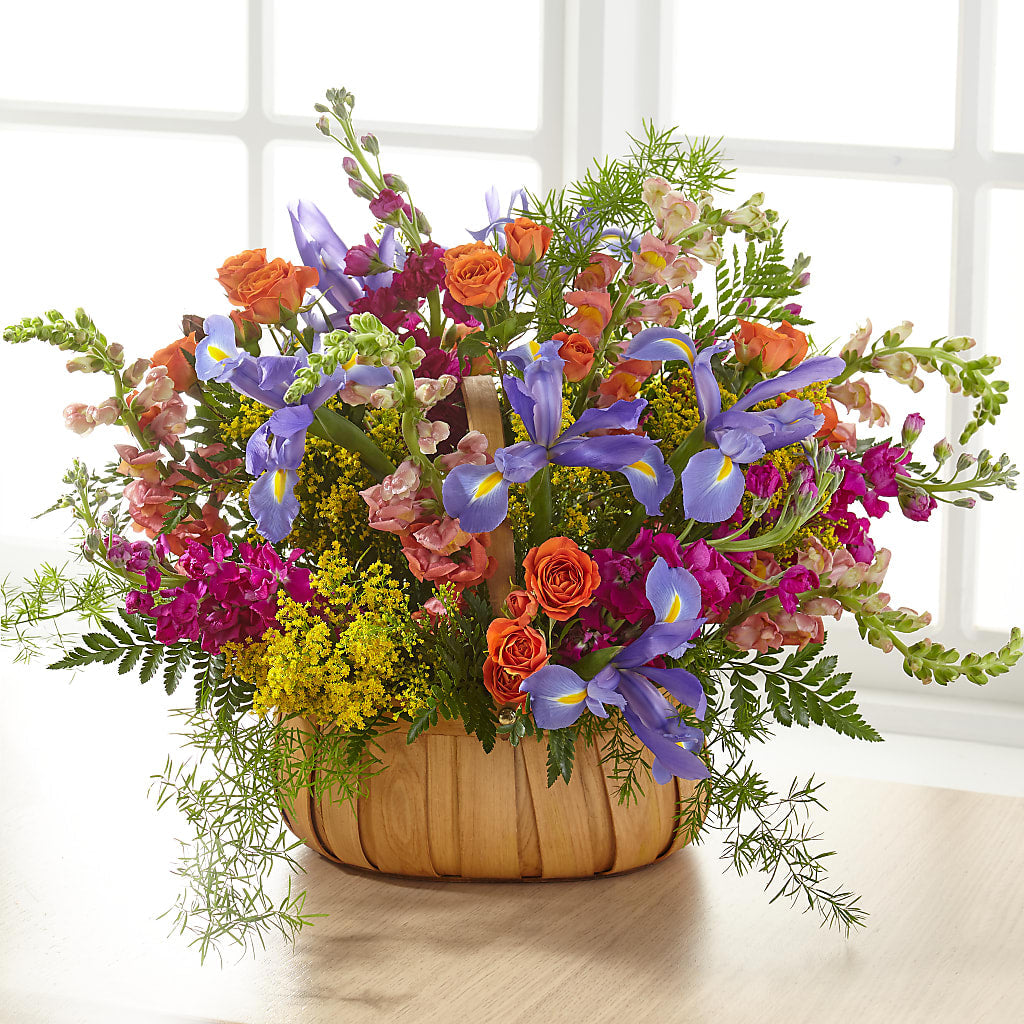 Garden of Life Basket – Whittier Blossom Shop, Whittier CA