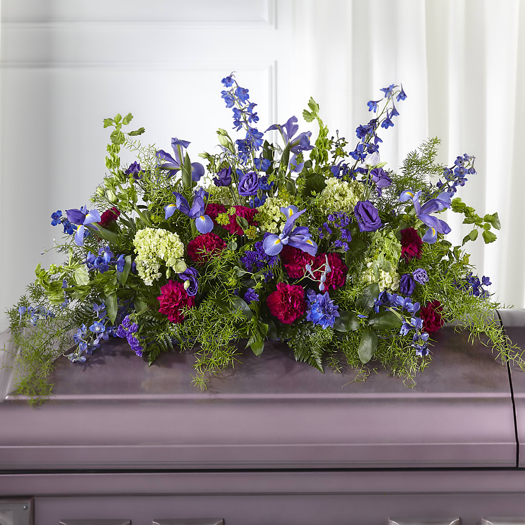 Always Treasured Casket Spray – Whittier Blossom Shop, Whittier CA