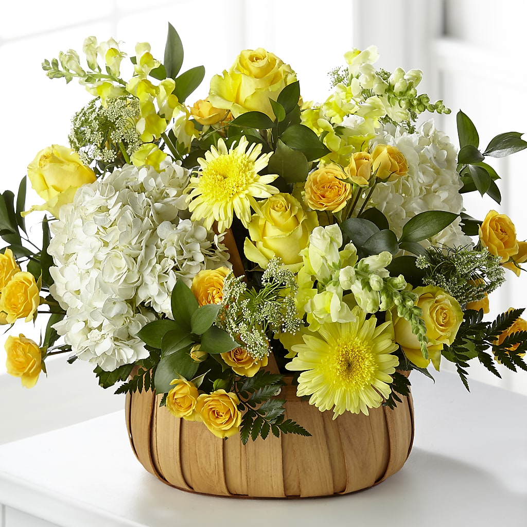 Rustic Remembrance Basket – Whittier Blossom Shop, Whittier CA