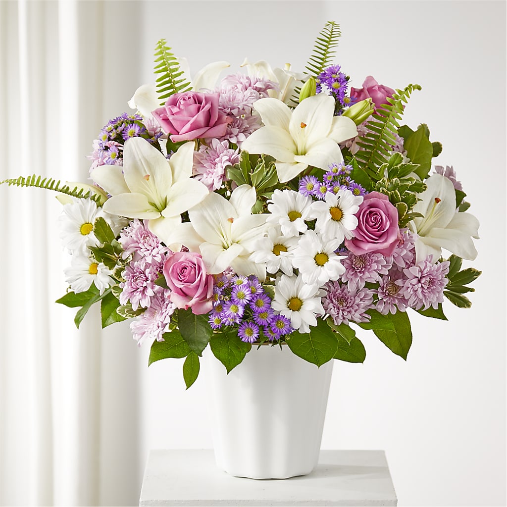 Warmest Thoughts Tabletop Basket – Whittier Blossom Shop, Whittier CA