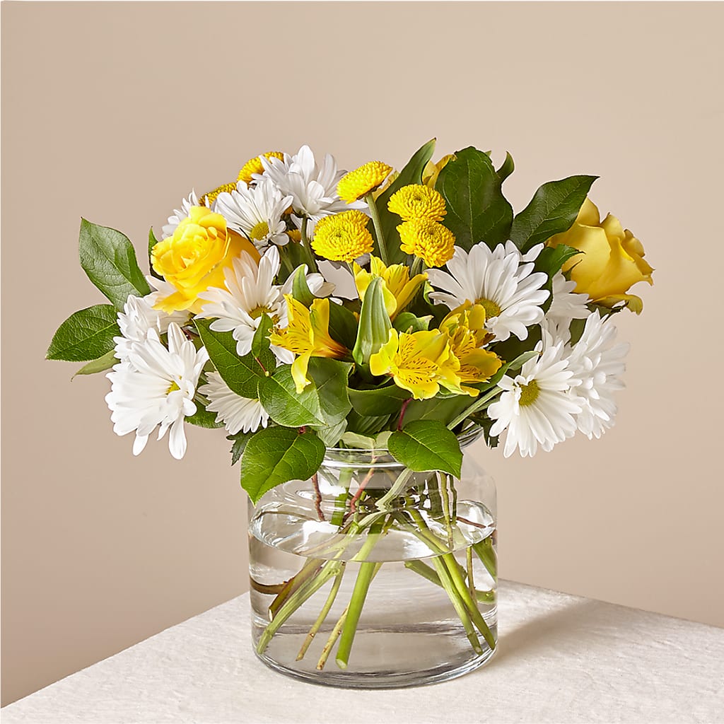 Sunny Sentiments Bouquet – Whittier Blossom Shop, Whittier CA