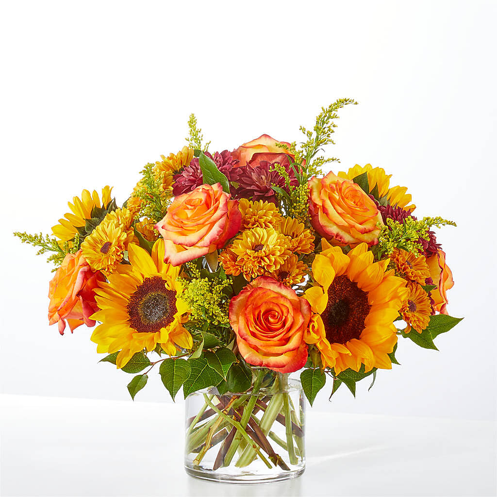 Flannel Scarf Bouquet – Whittier Blossom Shop, Whittier CA