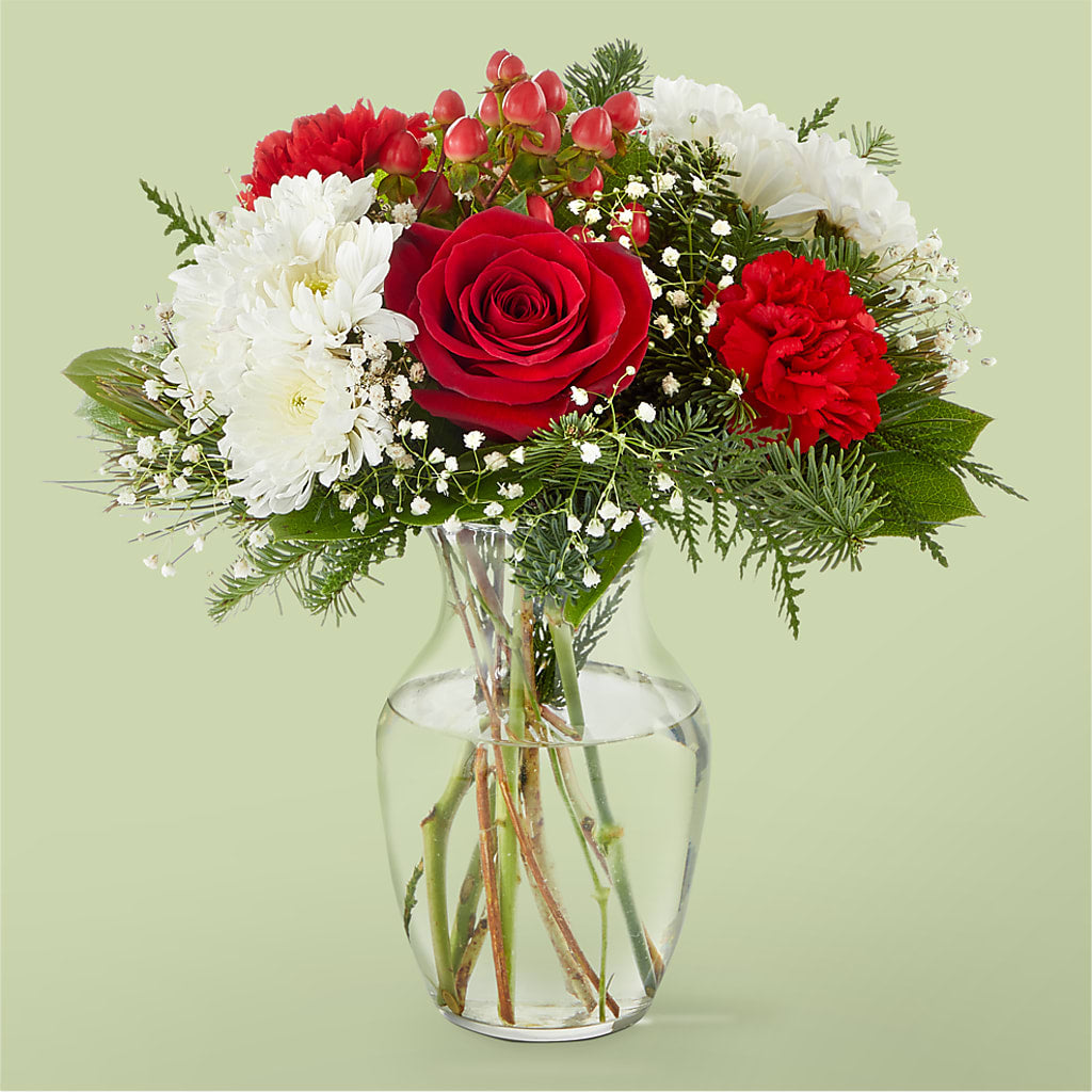 Chance of Flurries Bouquet – Whittier Blossom Shop, Whittier CA