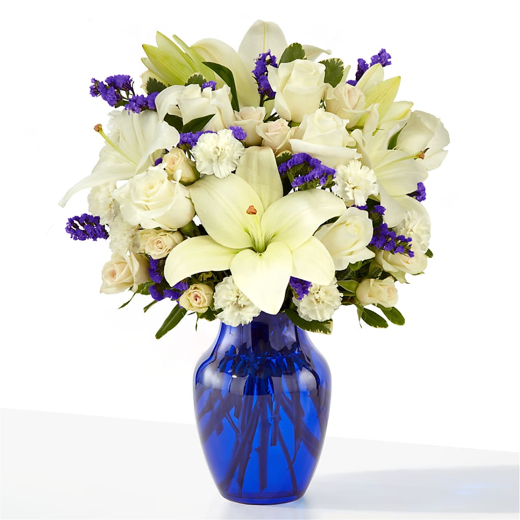 Sapphire Rush Bouquet – Whittier Blossom Shop, Whittier CA