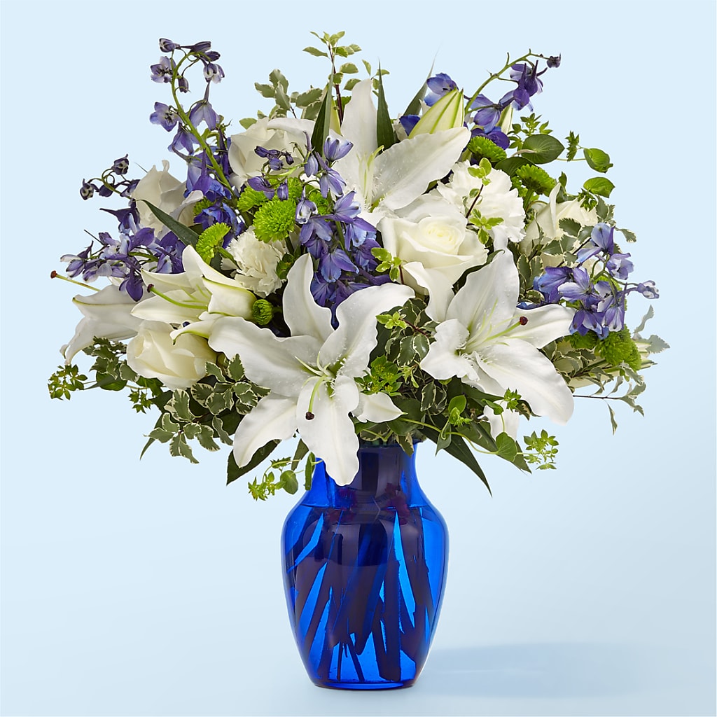 Santorini Bouquet – Whittier Blossom Shop, Whittier CA