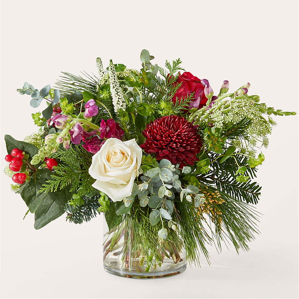 Cranberry Fizz Bouquet – Whittier Blossom Shop, Whittier CA