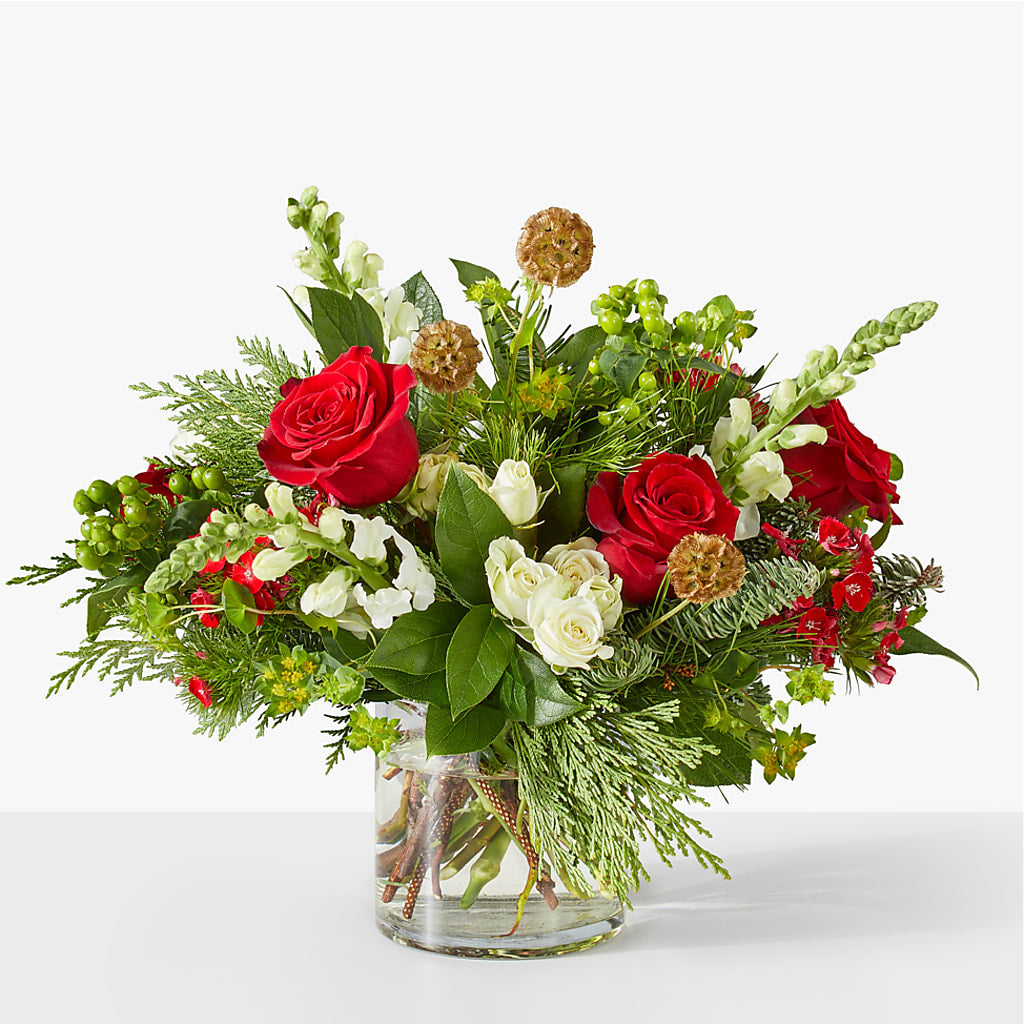 Deck the Halls Bouquet – Whittier Blossom Shop, Whittier CA
