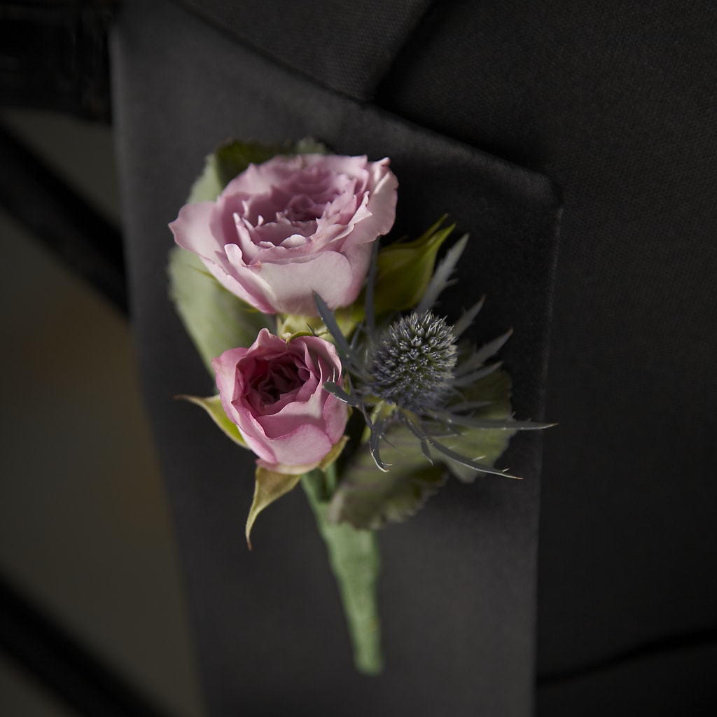 Veronica Boutonniere – Whittier Blossom Shop, Whittier CA