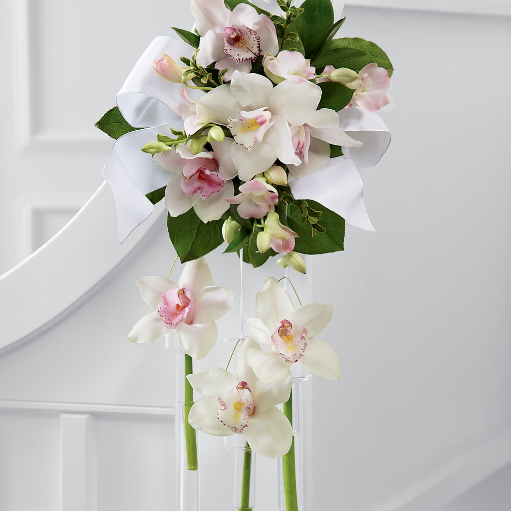 Perfect Entrance Pew Arrangement – Whittier Blossom Shop, Whittier CA