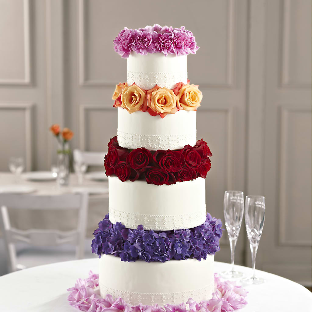 Infinite Love Cake Décor – Whittier Blossom Shop, Whittier CA