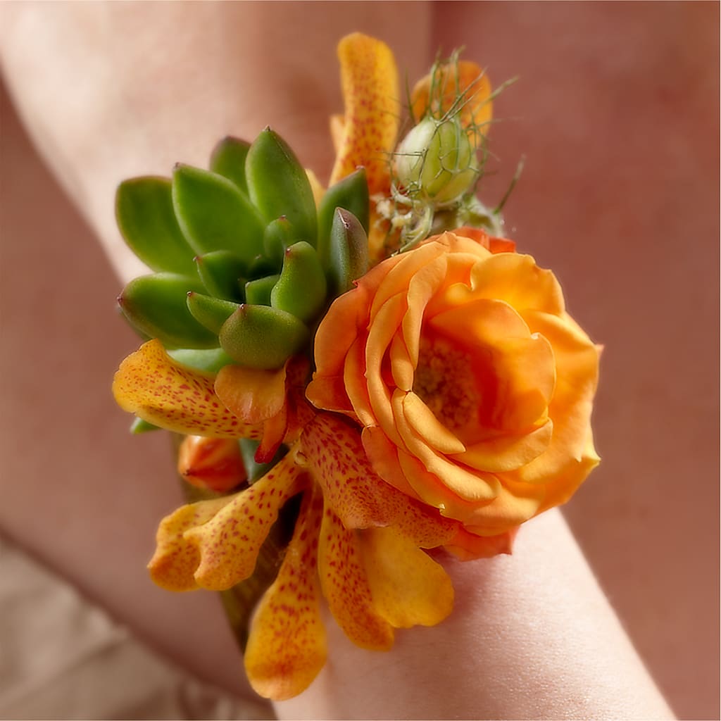 Irresistible Love Wrist Corsage – Whittier Blossom Shop, Whittier CA