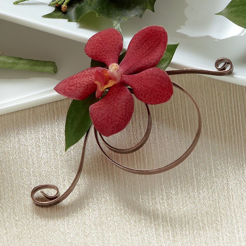 Red Mokara Boutonniere – Whittier Blossom Shop, Whittier CA