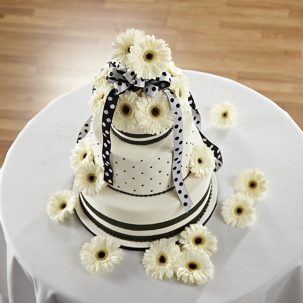 Simple Sophistication Cake Décor – Whittier Blossom Shop, Whittier CA