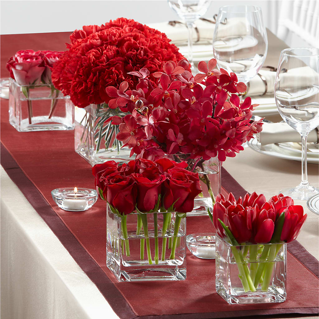 Modern Grace Centerpiece – Whittier Blossom Shop, Whittier CA