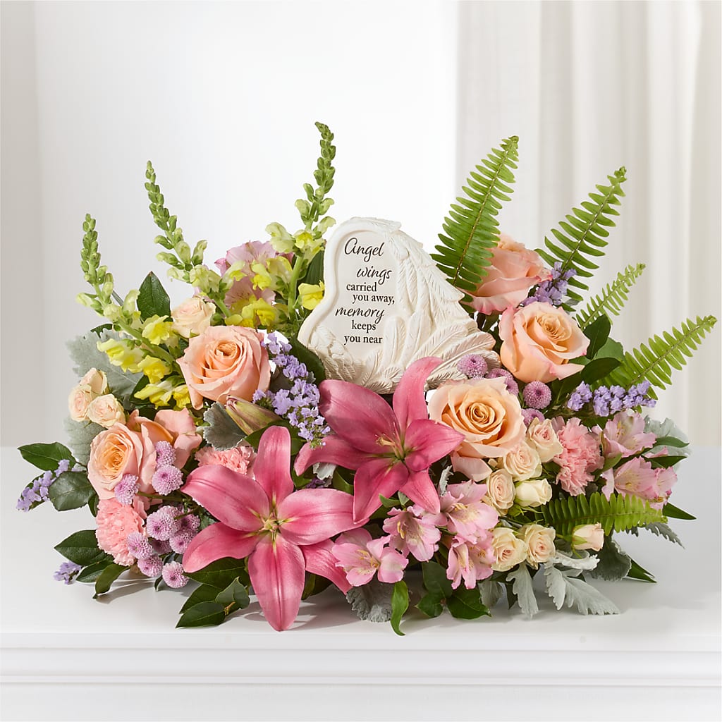 Gentle Light Arrangement –  Whittier Blossom Shop, Whittier CA