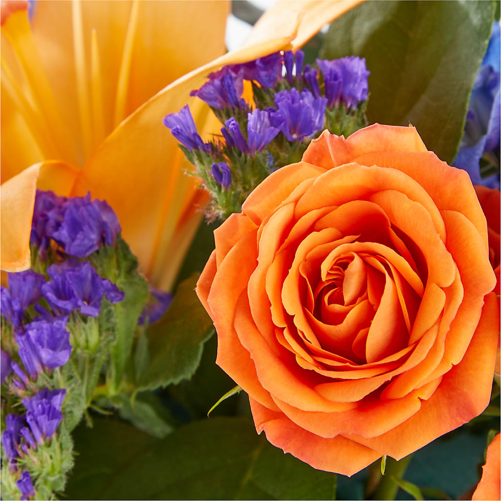 Radiant Citrus Box Bouquet –  Whittier Blossom Shop, Whittier CA