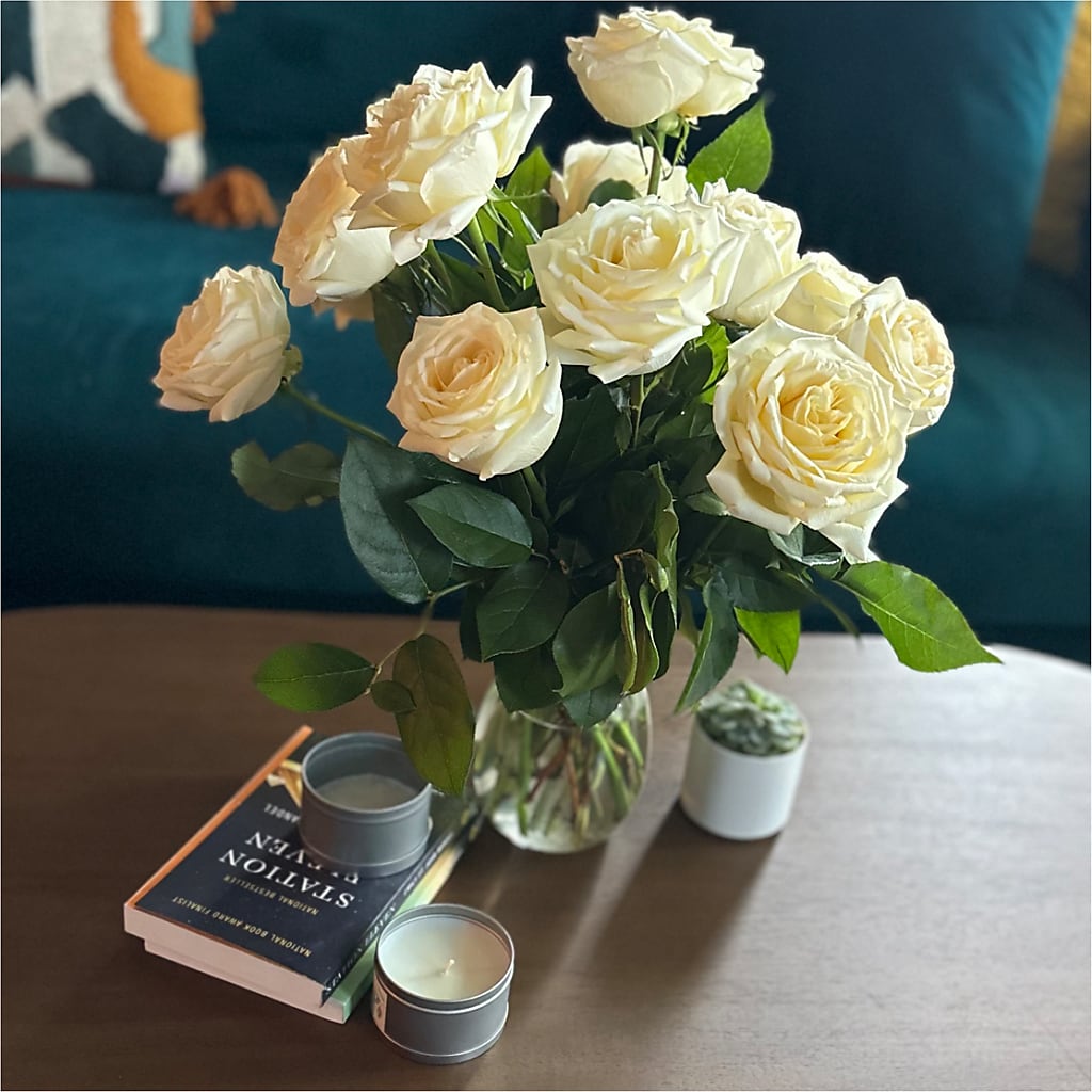 Long Stem Yellow Rose Bouquet –  Whittier Blossom Shop, Whittier CA