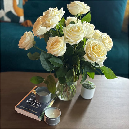 Long Stem Yellow Rose Bouquet –  Whittier Blossom Shop, Whittier CA