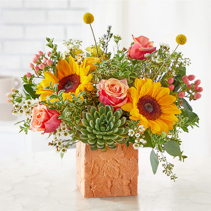 Sunflower Season Bouquet –  Whittier Blossom Shop, Whittier CA