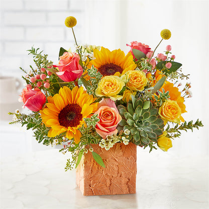 Sunflower Season Bouquet –  Whittier Blossom Shop, Whittier CA