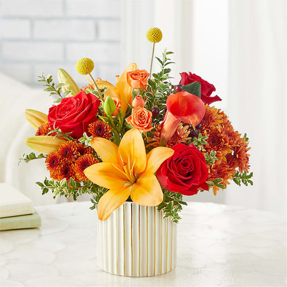 Scarlet Skies Bouquet –  Whittier Blossom Shop, Whittier CA