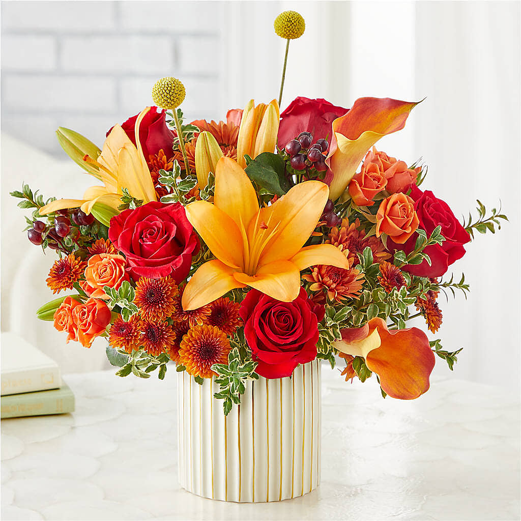 Scarlet Skies Bouquet –  Whittier Blossom Shop, Whittier CA