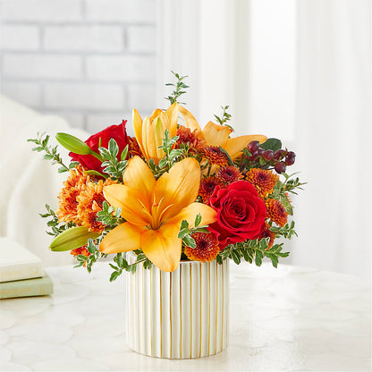 Scarlet Skies Bouquet –  Whittier Blossom Shop, Whittier CA