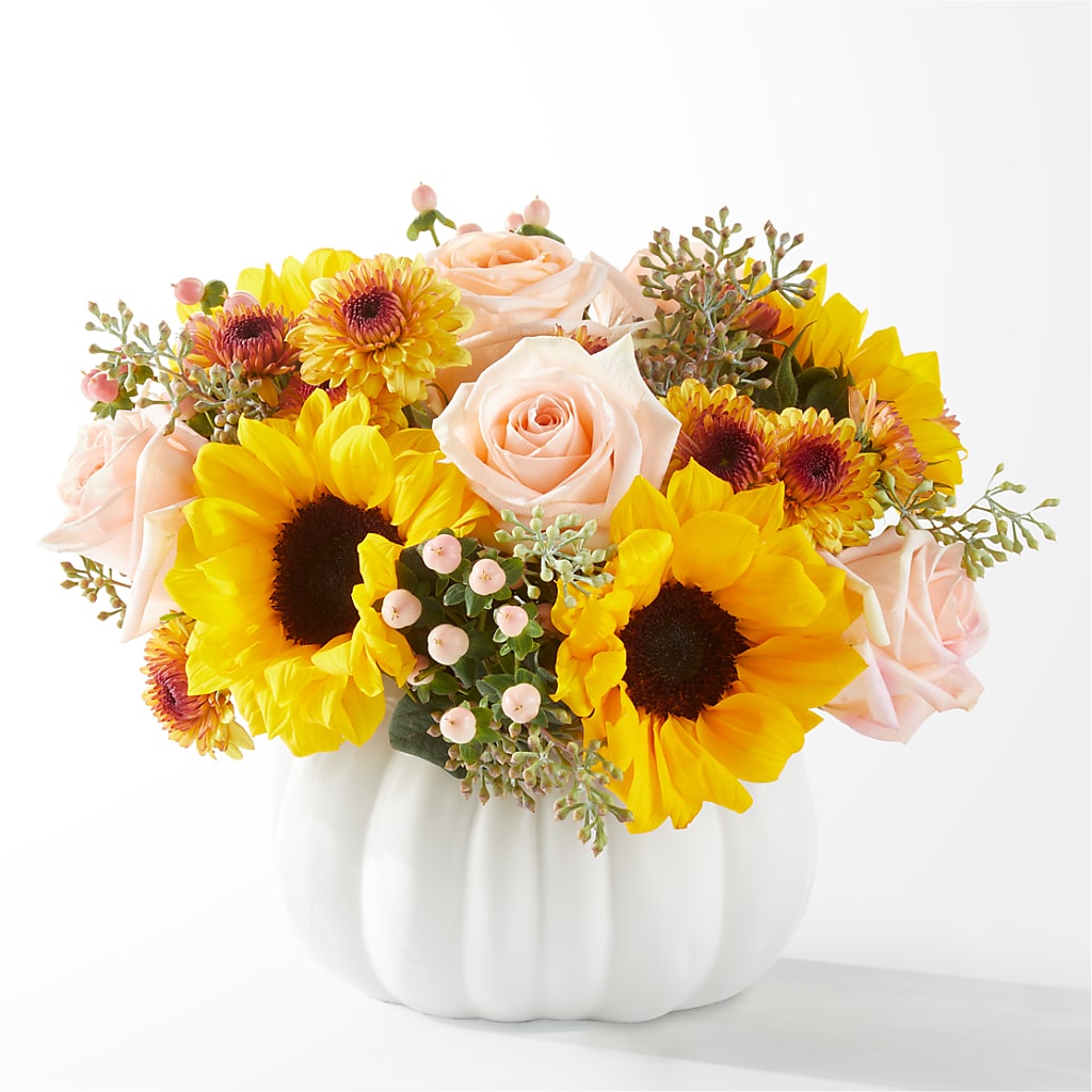 Pumpkin to Talk About Bouquet –  Whittier Blossom Shop, Whittier CA