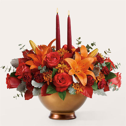 Fruits of Fall Centerpiece –  Whittier Blossom Shop, Whittier CA
