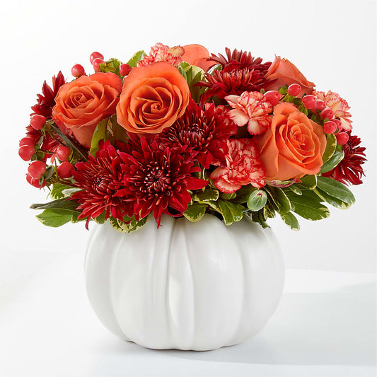 Autumn Air Pumpkin Bouquet –  Whittier Blossom Shop, Whittier CA