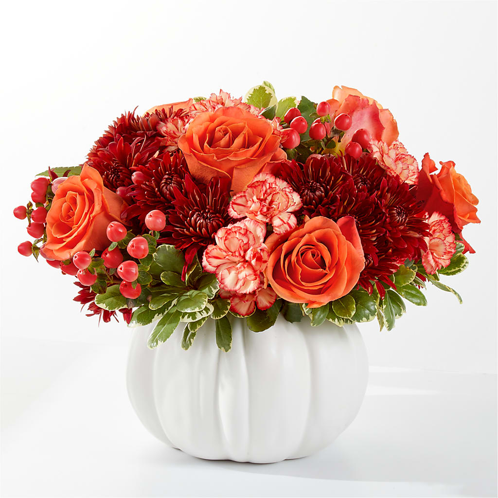 Autumn Air Pumpkin Bouquet –  Whittier Blossom Shop, Whittier CA
