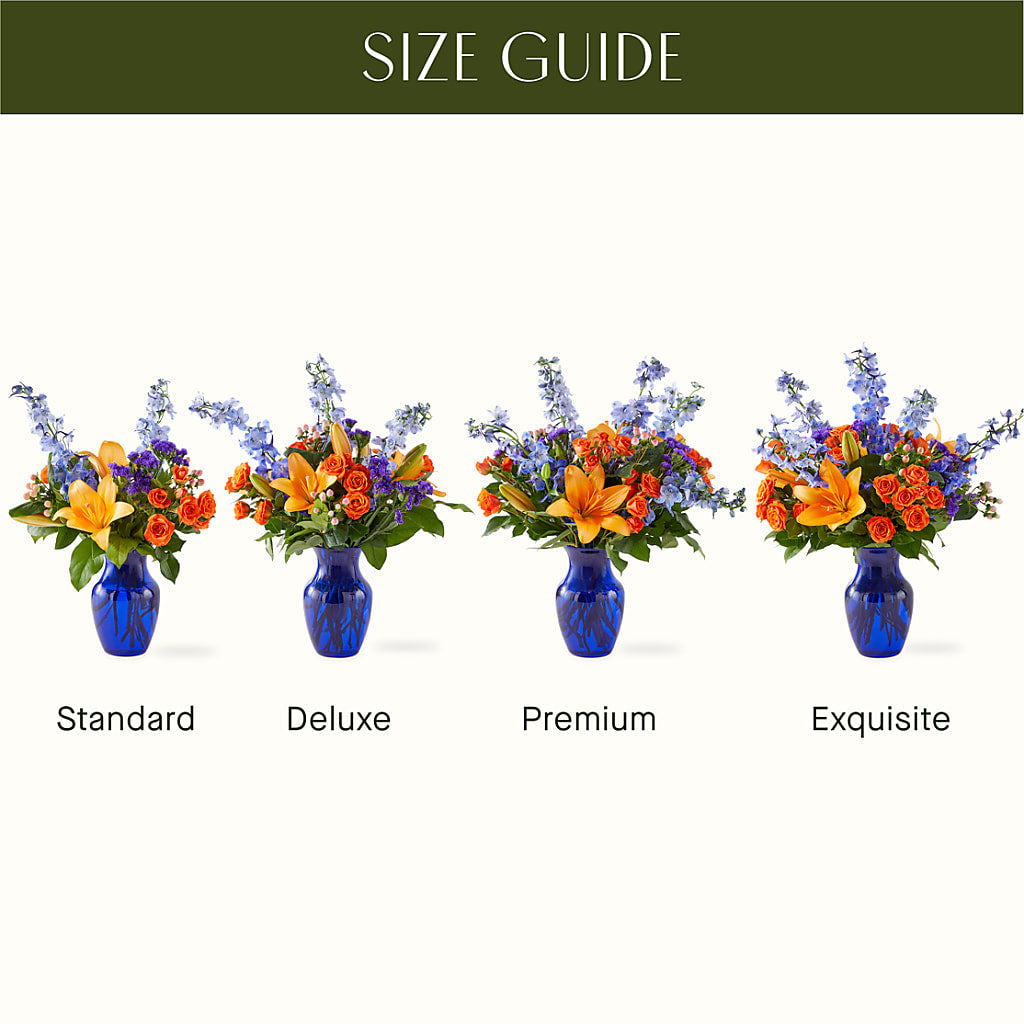 Radiant Citrus Bouquet –  Whittier Blossom Shop, Whittier CA