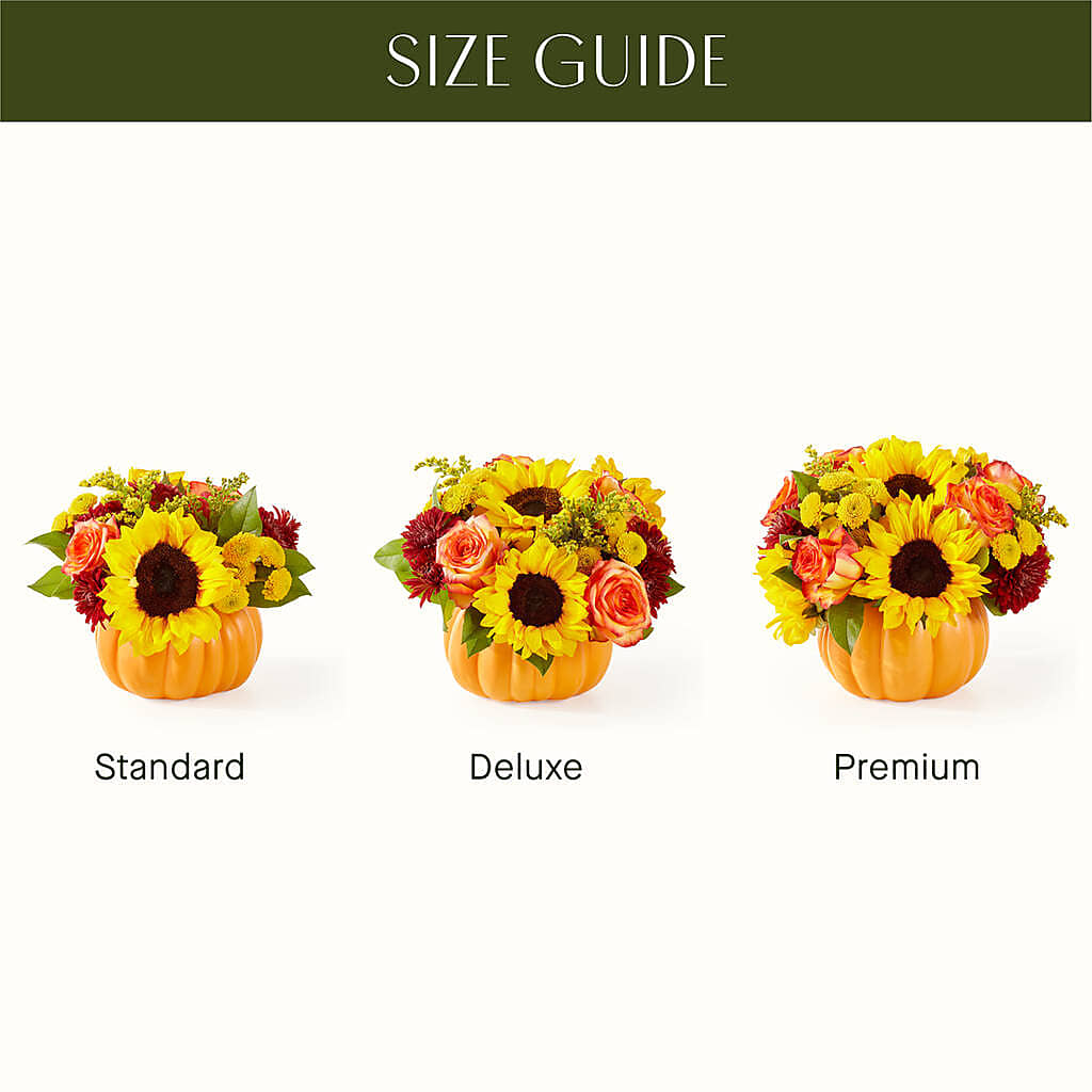 Golden Gourd Pumpkin Bouquet –  Whittier Blossom Shop, Whittier CA